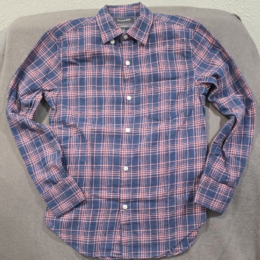 BONOBOS Tailored Slim Fit Shirt Sz XS